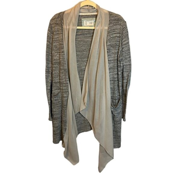 Saturday Sunday‎ Anthropolgie Sweater Women's Size Medium Tan gray - Picture 1 of 4